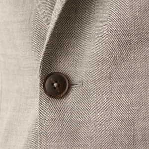 <span class=keywords><strong>Blazer</strong></span> da <span class=keywords><strong>Uomo</strong></span> <span class=keywords><strong>di</strong></span> Design Premium, Mezza Tela, Misto <span class=keywords><strong>Lino</strong></span> e Lana, Vestibilità Slim, Monopetto, Revers a Notch, per Ufficio e Uso Quotidiano - Product Image 5