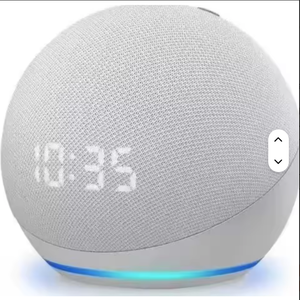 Meilleures ventes 2024/25, haut de gamme, nouveaux Echo Dot Alexa 5e génération, enceinte intelligente avec horloge, toutes les couleurs, USB, garantie 3 ans - Product Image 1