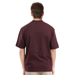 Camiseta Premium para Hombre, Corte Cuadrado, Oversize, Algodón, Hombros Caídos, Tejido Frontal de Punto, Estilo Urbano Informal, OEM, Marca Privada - Product Image 4
