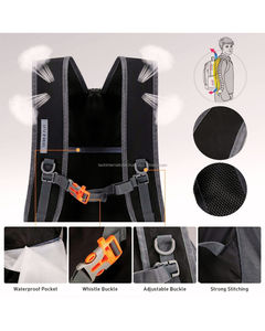 Mochila Unisex de Nailon para Senderismo, Duradera, con Color/Logotipo Personalizado, Gran Capacidad, Bolsa Deportiva para Exteriores, Bolsas de Gimnasio - Product Image 6