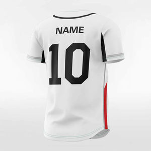 Camiseta de Béisbol 100% Poliéster en Talla Adulto, Camiseta Personalizada de Color Sólido, Uniforme de Equipo Deportivo de Béisbol, Servicio OEM - Product Image 4