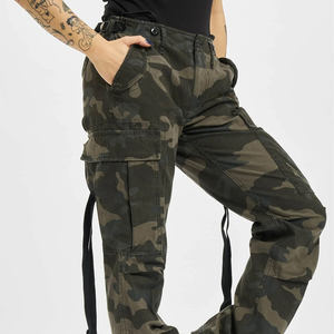 กางเกงคาร์โก้ผู้หญิงดีไซน์ใหม่แนวสตรีทแวร์น้ำหนักเบาแนวผจญภัย - Product Image 4