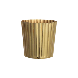 Glam Style <b>Gold</b> Metal <b>Ice</b> <b>Bucket</b> Oval Shape With Handles Rust Resistant Party Beverage Tub Champagne <b>Ice</b> <b>Bucket</b> - Product Image 3