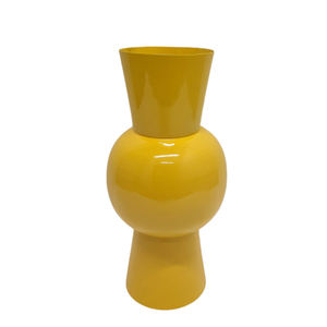 Look vintage nouveau Design fer fleur Vase couleur noire maison décorative pour la maison décorative à la main - Product Image 3