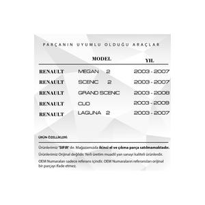 Couvercle de trou de clé côté droit de poignée de porte extérieure pour Renault Megane 2 - Product Image 2