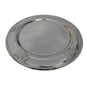 Plato de Servicio para Decoración de Mesa de Bodas y Fiestas, Vajilla Plateada, Plato para Servir Comida en Restaurantes y Servicios de Catering - Product Image 2