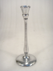 <b>Silver</b> Metal Pillar Candle Stand for Home Decor - Product Image 3