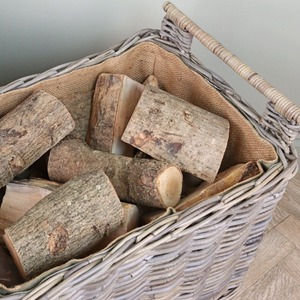 Panier en rotin tressé avec roulettes, paniers de rangement faits à la main, rotin naturel, moderne, multifonction, fabriqué au Vietnam - Product Image 6