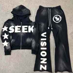 Premium Quality Best Selling Winter Casual Eco-Friendly <b>Men</b> <b>Sweat</b> <b>Suits</b> Solid Color 100% Cotton Comfortable for Sale - Product Image 1