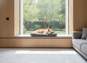 Lit pour animaux de compagnie en tissu Oxford de qualité supérieure « Amistar » 75x55 cm pour chats et petits chiens, OEM/Vente en gros - Product Image 5