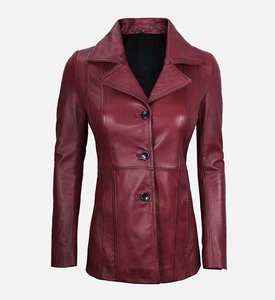 Chaquetas clásicas de cuero PU para mujer, soporte OEM/ODM, directo de fábrica, envío rápido, prendas de vestir exteriores de moda con estilo, MOQ bajo. - Product Image 1