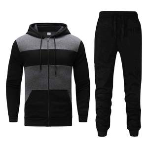 Ensemble de survêtement brodé délavé de haute qualité avec logo personnalisé, pantalon évasé, 100% coton, style streetwear empilé, pour hommes - Product Image 6