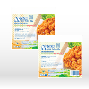 Krclean 50 feuilles 25x25cm papier d'absorption d'huile alimentaire en microfibre absorbe en toute sécurité la graisse des aliments frits utilisation en cuisine usine du Vietnam - Product Image 6