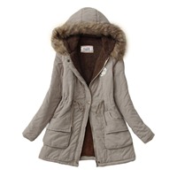 Manteau long de luxe vintage en laine et fourrure de mouton brodé avec fermeture éclair et boutons, capuche amovible pour femme, vente en gros, sur mesure, coupe oversize