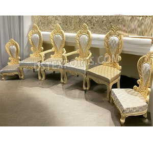 Sillas Mandap de madera Decoración para ceremonia de matrimonio Sillas Mandap de madera Decoración para matrimonio Boda Mandap ChairsUSA - Product Image 1