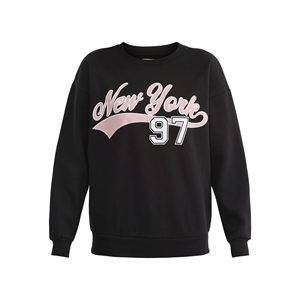 Sudaderas de Cuello Redondo Estampadas de Primera Calidad para Mujer de Talla Grande, Diseño Personalizado, Sudaderas Casuales para Mujer de BD - Product Image 1