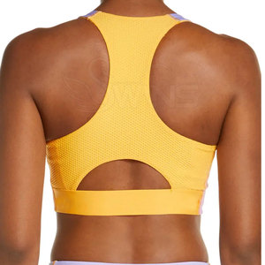Venta directa de fábrica, conjunto de Yoga para mujer de alta calidad, último estilo, ropa deportiva transpirable, cintura elástica, disponible, medio sólido de 2017 - Product Image 5