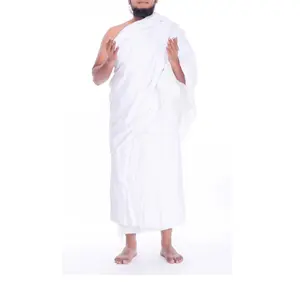 Made In Bangladesh Ihram Umrah Hajj Towel Clothes For Muslims 2 Pieces Per Set Microfiber Material Ihram Export From BD