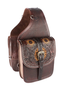 Sacs de selle de saut équestre en cuir véritable de haute qualité usinés à la main vêtements d'équitation occidentale pour chevaux - Product Image 2