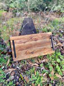 La mejor tabla de cortar de cocina, tablas de cortar de madera de mango con mármol y latón de United Trade World - Product Image 4