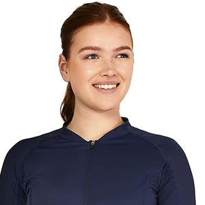 Rashguard de compresión transpirable de manga larga para mujer para entrenamiento de gimnasio BJJ MMA-100% poliéster moda de alta calidad - Product Image 5