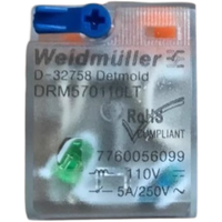 Relais de distributeur industriel personnalisé Weidmuller 7760056099 DRM570110LT
