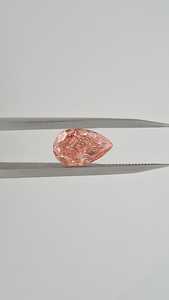 เพชรเพิร์ลทรงเหลี่ยมเจียระไนแบบบริลเลียนท์ สีชมพู ขนาด 1 กะรัต ถึง 5 กะรัต ผลิตในห้องปฏิบัติการด้วยวิธี CVD สำหรับทำเครื่องประดับ ได้รับการรับรองจาก IGI - Product Image 3