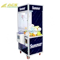 Machine de jeu d'arcade en plastique personnalisée ACS Supply, machine à griffes à monnayeur économique pour salle de jeux, avec WiFi