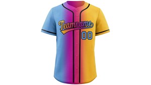 Camiseta de Béisbol Juvenil personalizada de alta calidad OEM ropa de fútbol con impresión por sublimación uniformes de buena calidad - Product Image 2