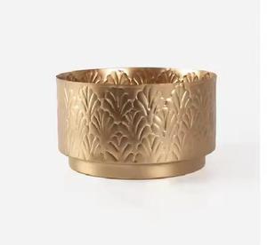 Macetas y macetas con textura metálica hechas a mano para florero decorativo de interior, decoración navideña, decoración del hogar y sala de estar - Product Image 4