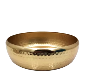 Bols métalliques en aluminium pour la décoration de cuisine Forme classique ronde pour la maison Cuisine et table à manger Service-ware - Product Image 1