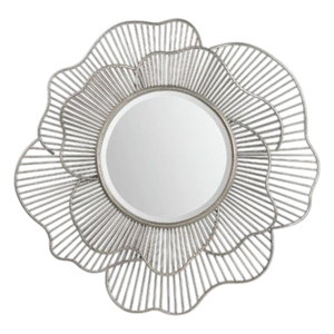 Hecho de espejo de pared de hierro de Metal, venta al por mayor, espejo de decoración de bodas, nuevo diseño Vintage, decoración de sala de estar para el hogar, espejo de pared - Product Image 5