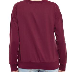 เสื้อสเวตเตอร์ลำลองมีฮู้ดสำหรับผู้หญิงผ้าฟลีซเนื้อนุ่มระบายอากาศได้ดีมีสีปรับแต่งได้บริการ OEM ดีไซน์ใหม่ - Product Image 2