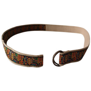 2025 cinturones de moda de diseño Jacquard para mujer cinturón de servicio con hebilla de anillo doble D - Product Image 5