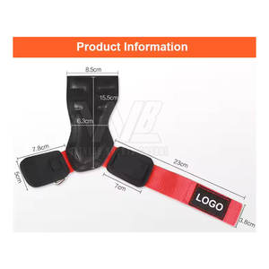 Ganchos de levantamiento de pesas de neopreno de alta calidad superventas equipo de gimnasio para levantamiento de pesas - Product Image 3