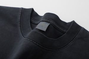 2024 OEM personnalisé hommes surdimensionné 100% Premium coton T-Shirt respirant léger 3D bouffée imprimé Logo Hip Hop Style col rond - Product Image 4