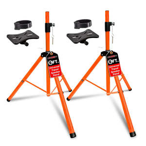 5 Core Speaker Stand <b>Tripod</b> Pair Heavy Duty Adjustable 72" Universal Mount for PA DJ Studio - Product Image 1