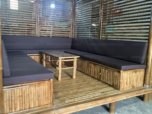 ศาลาไม้ไผ่/บ้านไม้ไผ่/ผู้ผลิต/ผู้ส่งออก - Product Image 3