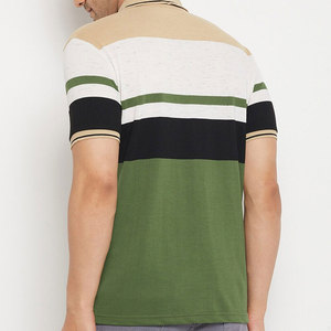 T-shirt pour homme en coton/élasthanne tricoté, de haute qualité, à prix abordable, à manches courtes, séchage rapide, respirant, tissu confortable - Product Image 4