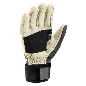 Gants de ski en cuir véritable pour hommes Gants de conduite d'hiver souples avec gants de ski en cuir véritable à la mode - Product Image 3