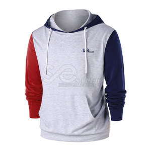 Material transpirable Color sólido Invierno Impresión digital Logotipo personalizado Regular Fit Hombres Sudadera con capucha Mejor precio - Product Image 6