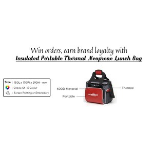 DG2578 Sac à lunch en néoprène thermique isolé portable - Product Image 2
