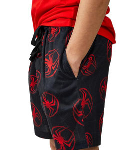 Traje deportivo de verano de dos piezas con estampado personalizado de fábrica para hombre, Conjunto de camiseta y pantalones cortos transpirables de manga corta para Fitness - Product Image 6