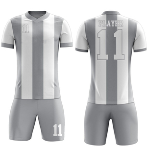 Uniforme de Fútbol Unisex, Jersey de Manga Corta para Verano, 100% Poliéster, Personalizable con Nombre y Logotipo del Equipo, Estilo Argentina Messi - Product Image 3