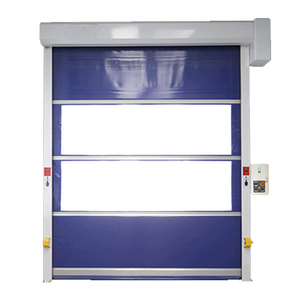 Porte rapide à enroulement automatique en <span class=keywords><strong>PVC</strong></span>, résistante au vent, Hormann Industrial, accès rapide, porte de sécurité pour entrepôt - Product Image 4