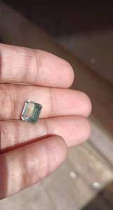 Diamante CVD suelto verde grisáceo elegante certificado IGI corte esmeralda vs es de 1 a 5 ct diamante cultivado en laboratorio - Product Image 2