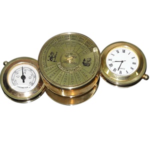Brújula de latón artesanal india de alta calidad para senderismo al aire libre Camping supervivencia portátil impermeable bolsillo herramienta náutica - Product Image 1