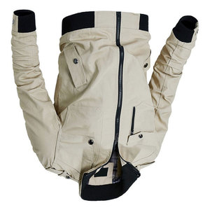 Chaqueta acolchada de burbuja de invierno para hombre de diseño personalizado OEM, abrigo de burbuja con cremallera gruesa de gran tamaño - Product Image 4