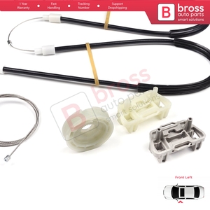 Kit de réparation de lève-vitre BWR286 pour porte avant gauche, compatible avec Focus MK1 4/5 portes, berline, station-wagon, 1138216 - Product Image 5