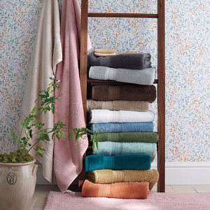 Premium Eco-Friendly Quick Dry <b>Bath</b> <b>Towel</b> <b>Set</b> Oversized Solid Color Turkish Cotton for Beach or Bathroom Use - Product Image 4